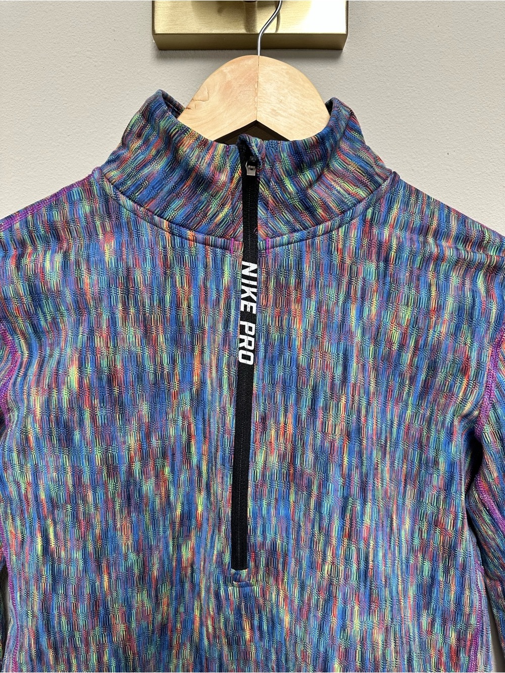Nike Pro Multicolor Half-Zip Performance Sweater